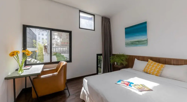 Двухместный номер Deluxe с видом на город DMai Xanh Boutique Hotel Da Lat