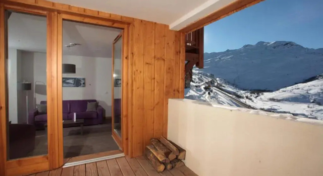 Кровать в общем номере с 2 комнатами Résidence Le Chalet du Mont Vallon