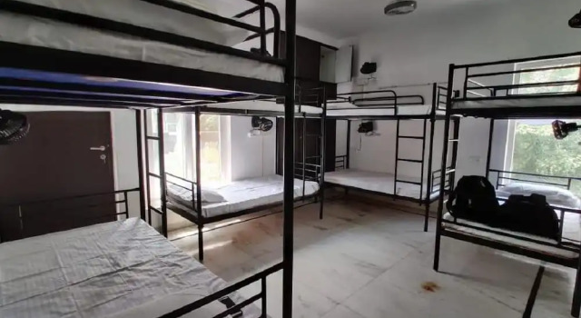 Кровать в общем номере (женский номер) A Sleepy Fox Hostel