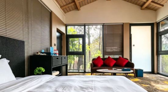 Четырёхместный семейный люкс Wyndham Grand Plaza Royale Hot Springs Fenghuang
