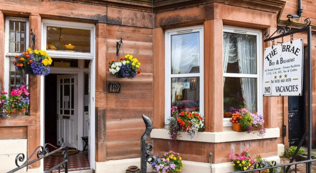 Brae Guesthouse, Boek Pension Hotels in Edinburgh met parkeren, Parkeren