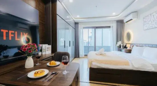 Номер Standard Wisteria Luxury Apartment Hanoi