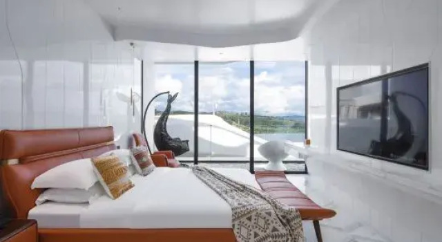 Двухместный люкс с видом на море Dali Yunji No.1 Cliff Seaview Hotel