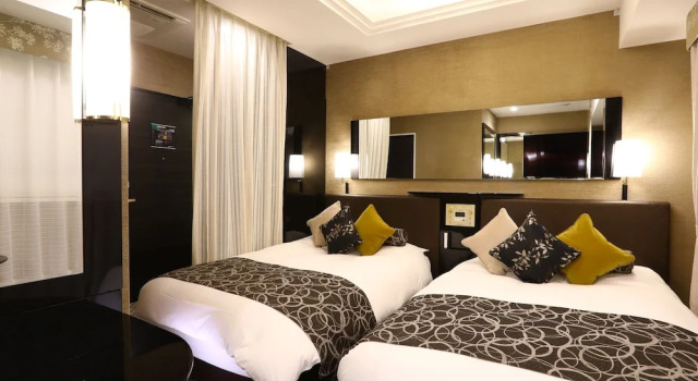 Двухместный номер Deluxe APA Hotel Iidabashi Ekimae