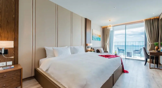 Апартаменты с балконом Panorama Ocean View Luxury Apartment Nha Trang