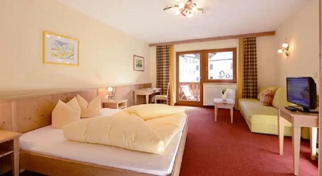 Двухместный номер Comfort с балконом Hotel Neue Post