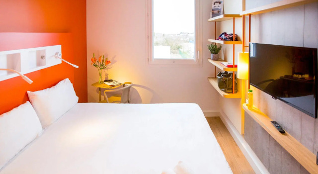 Трёхместный номер Standard ibis budget Dieppe Centre Port