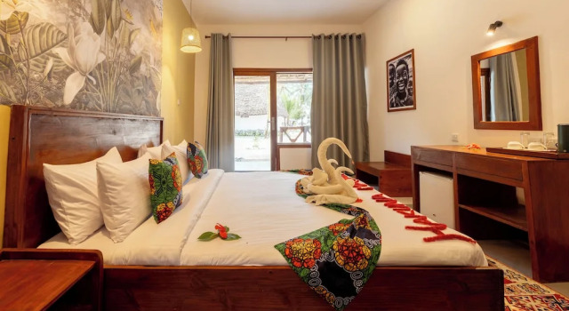 Двухместный номер Standard c 1 комнатой с балконом и с видом на море The Soul Zanzibar Beach Hotel & Spa