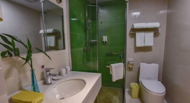 Двухместный номер Business GreenTree Inn Huanggang Qichun Ouyada Plaza Selected Hotel