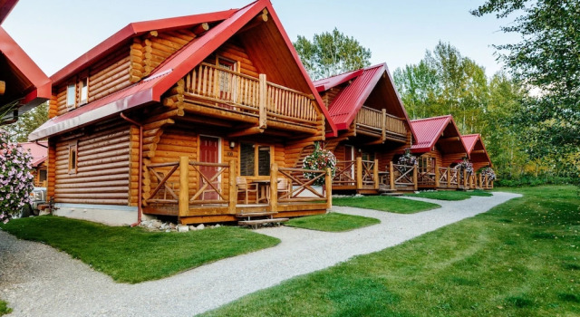 Номер Executive Miette Mountain Cabins