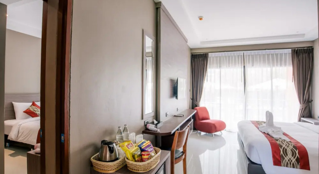 Номер Deluxe с балконом Frank Ao Nang Krabi Resort