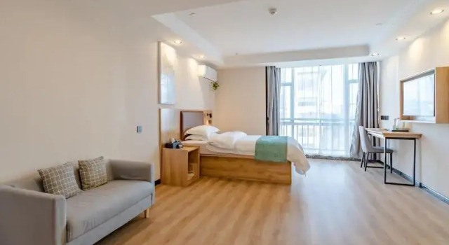 Номер Standard GreenTree Inn Anhui Hefei Lujiang Yulongwan Express Hotel