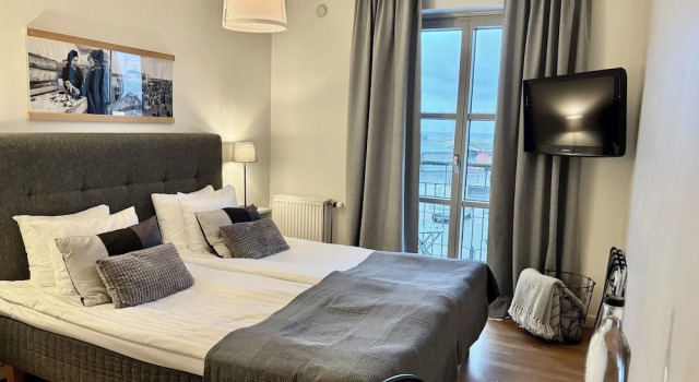 Standard Casal quarto varanda e com vista para o oceano Maritim Krog & Hotell