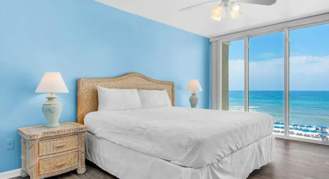 Long Beach Resort 3-404, Забронировать Курортный отель Панама-Сити Панхэндл Флорида, рядом с Остров Шелл