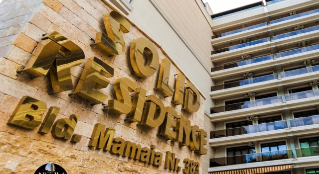 Апартаменты Deluxe с 2 комнатами с видом на озеро Solid Residence Mamaia