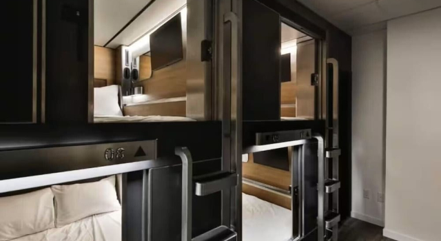 Кровать в общем номере Hygie Boutique Hotel