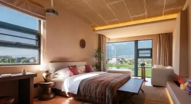 Люкс Mu Yi Mu Yi See the mountains and wild luxury art vacation