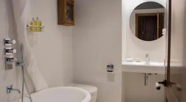 Camera doppia Superior con balcone Casa Leonardo