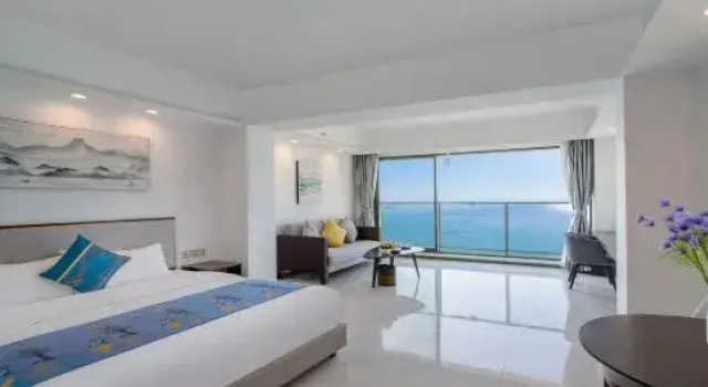 Семейный люкс c 1 комнатой Julong Vacation Homestay (Xunliao Bay Sea World)