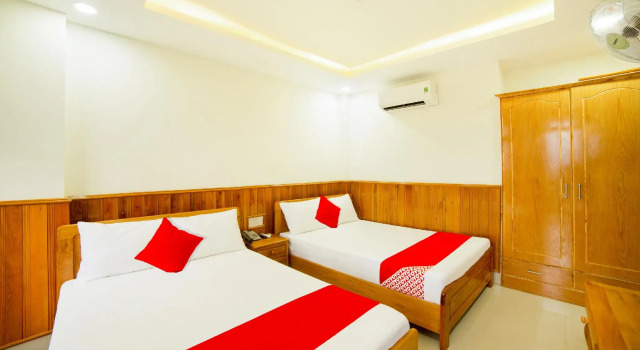 Номер Deluxe Thien Truong Hotel