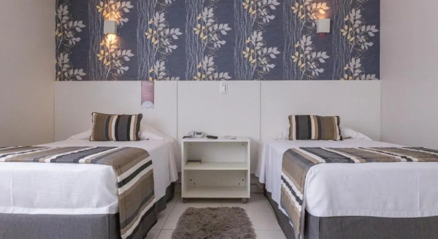 Двухместный номер Deluxe Hotel Girassol Plaza
