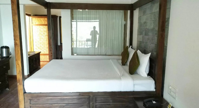 Двухместный люкс Luxury с красивым видом из окна Kumbhalgarh Forest Retreat