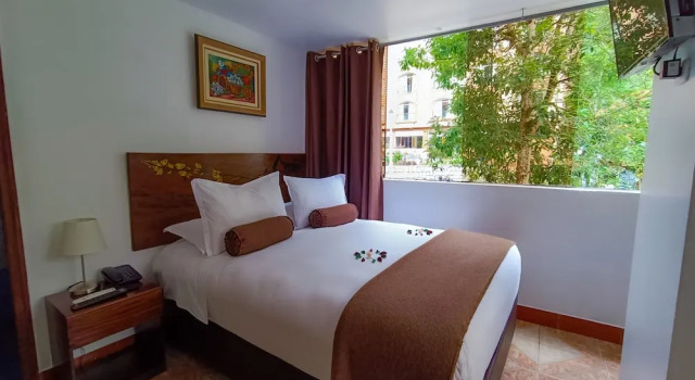 Superior triplă familie cameră Hotel Retama Machupicchu