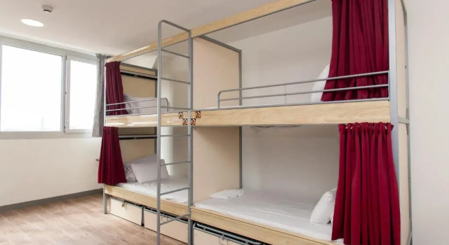 Кровать в общем номере St Christophers Paris - Gare du Nord