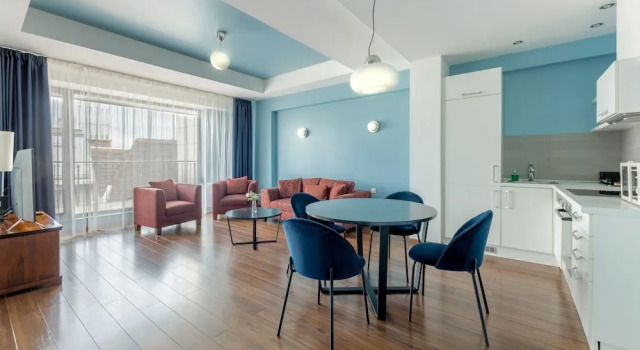 Апартаменты с 2 комнатами с балконом Bliss Residence & Spa
