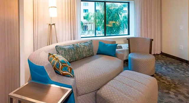 Двухместный номер Standard с видом на внутренний двор Courtyard by Marriott St. Augustine Beach