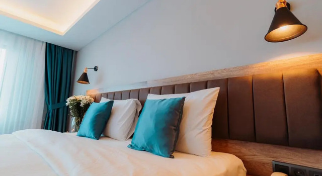 Двухместный люкс с видом на море City Port Hotel Trabzon