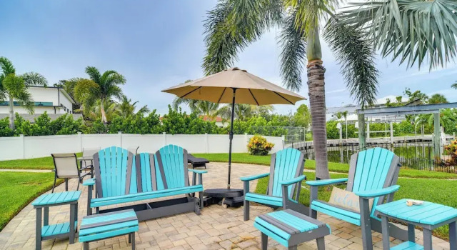Коттедж Waterfront Largo Home w/ Canal Access + Boat Dock