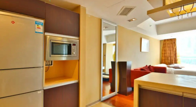Люкс Deluxe с видом на море Hailan Sea View Holiday Apart-hotel