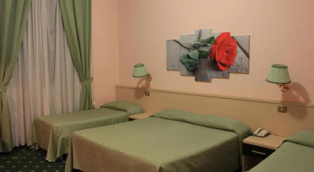 Четырёхместный номер Hotel Priscilla