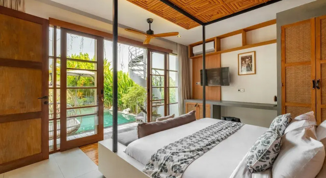 Villa Gaia Pererenan, Rezervovat Vila Chaty v Bali, Chalupa