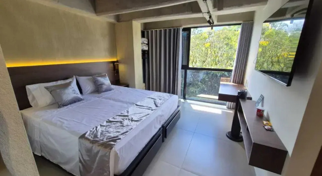 Dvoulůžkový s manželskou postelí Apartmá Mali Experience