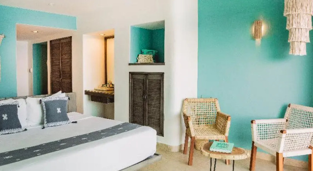 Двухместный номер Luxury с балконом и с видом на океан Hotel B Cozumel