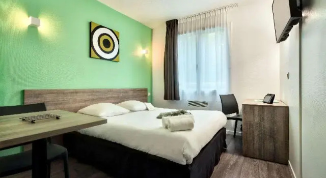 Двухместная студия с балконом Comfort Aparthotel Toulouse Métropole