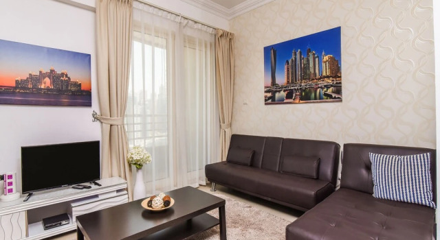 OYO Home 185 Marina Facing 2BHK, Забронировать Отель Дубай Эмират Дубай, рядом с Dubai Marina Yacht Club
