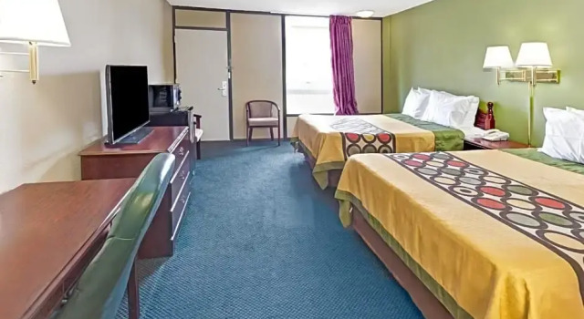 Четырёхместный номер Standard Super Inn & Suites Carrollton