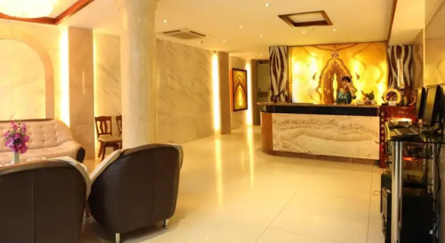 Кровать в общем номере Thanh Long Tan Hotel