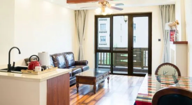 Двухместный люкс c 1 комнатой Ou Er Linju Smart Holiday Hostel