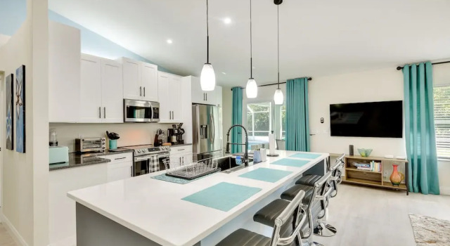 Коттедж с 3 комнатами Palm Coast Home w/ Heated Pool: 3 Mi to Beach!