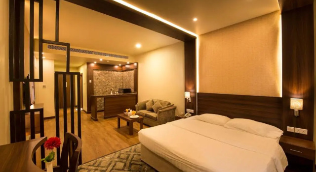 Номер Deluxe Lily Al-Mubarraz Serviced Apartments Economy Class