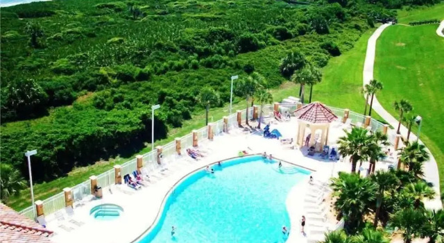 Surf Club II 604 - Three Bedroom Condo, Забронировать Отель Отели Палм-Кост с бассейном, Бассейн