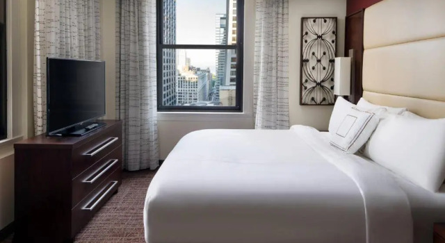 Люкс с 2 комнатами Residence Inn by Marriott Chicago Downtown/Loop