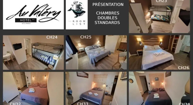 Двухместный номер Standard Hôtel Au Valéry