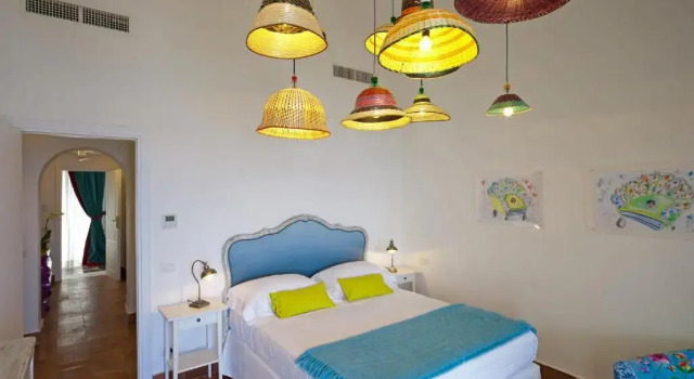 Standard dublă cameră cu balcon și cu vedere la mare Casa Marta Capri