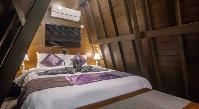 Rumah Kayu Tatiya Villa, Rezervovat Vila Chaty v Bali, Chalupa