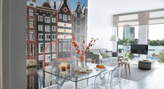 Апартаменты с 3 комнатами с видом на реку Eric Vökel Boutique Apartments - Amsterdam Suites
